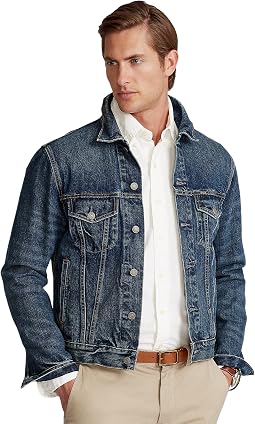 Джинсовая куртка-тракер Denim Icon