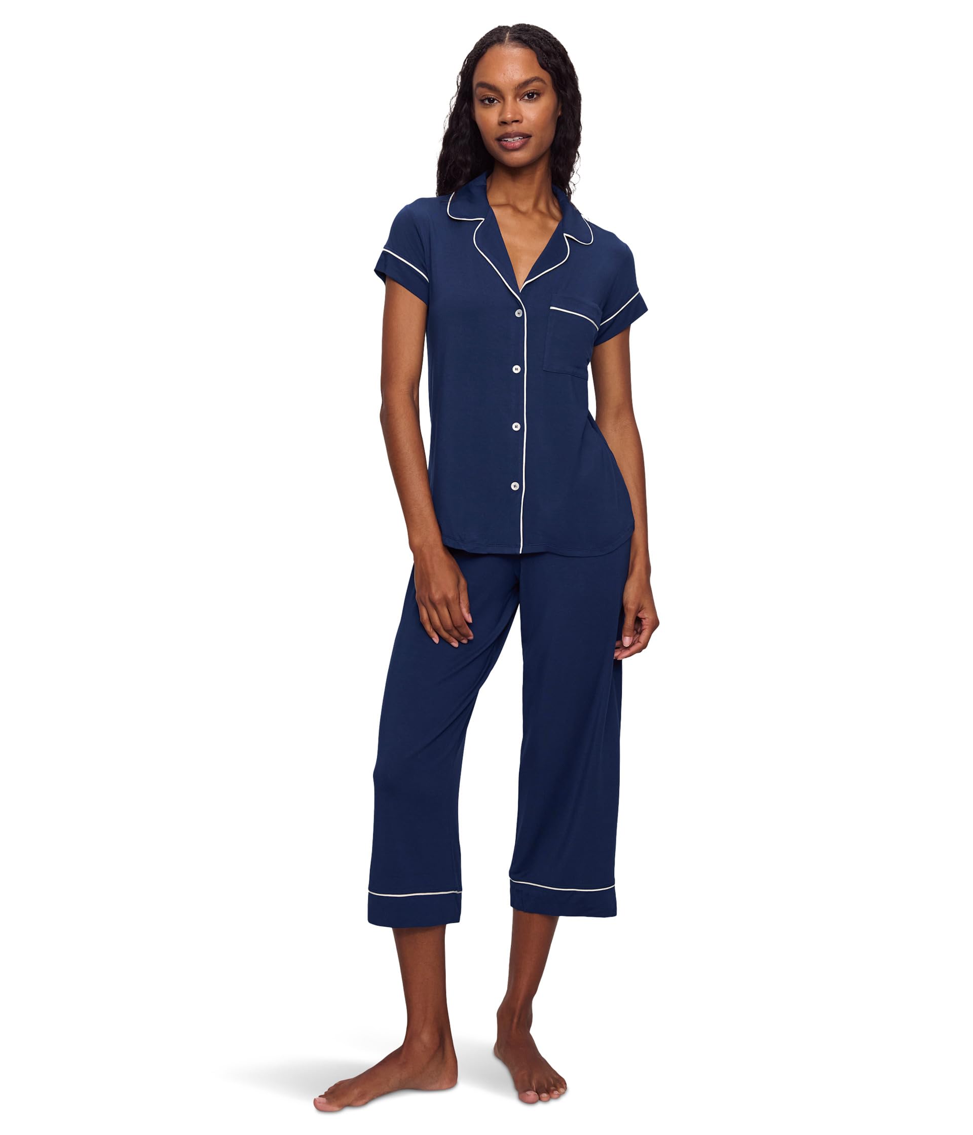 Gisele - The Cropped Pajama Set