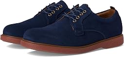 Navy Suede/Brick Sole