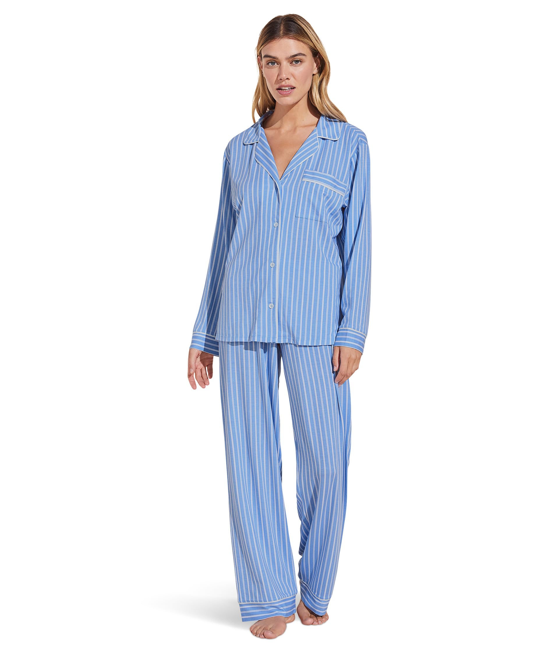 Gisele Printed TENCEL Modal Long PJ Set
