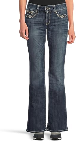 Джинсы Bootcut Stetch Entwined Festival Blue