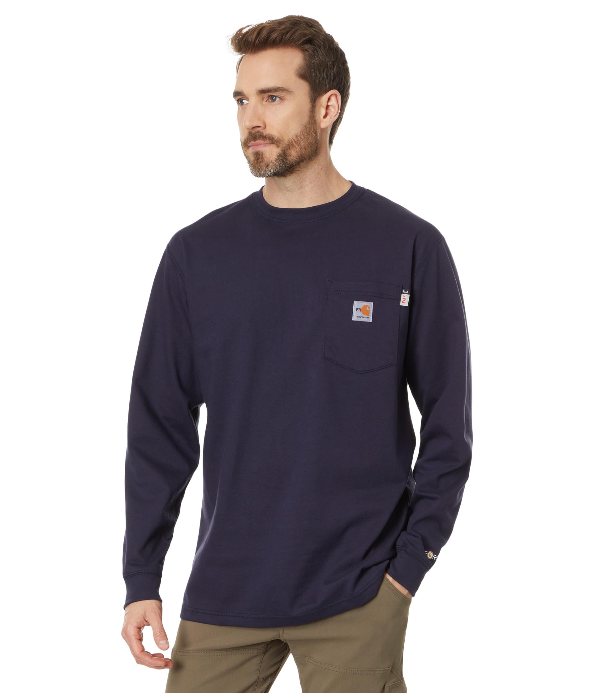 Flame-Resistant (FR) Force Cotton Long Sleeve T-Shirt