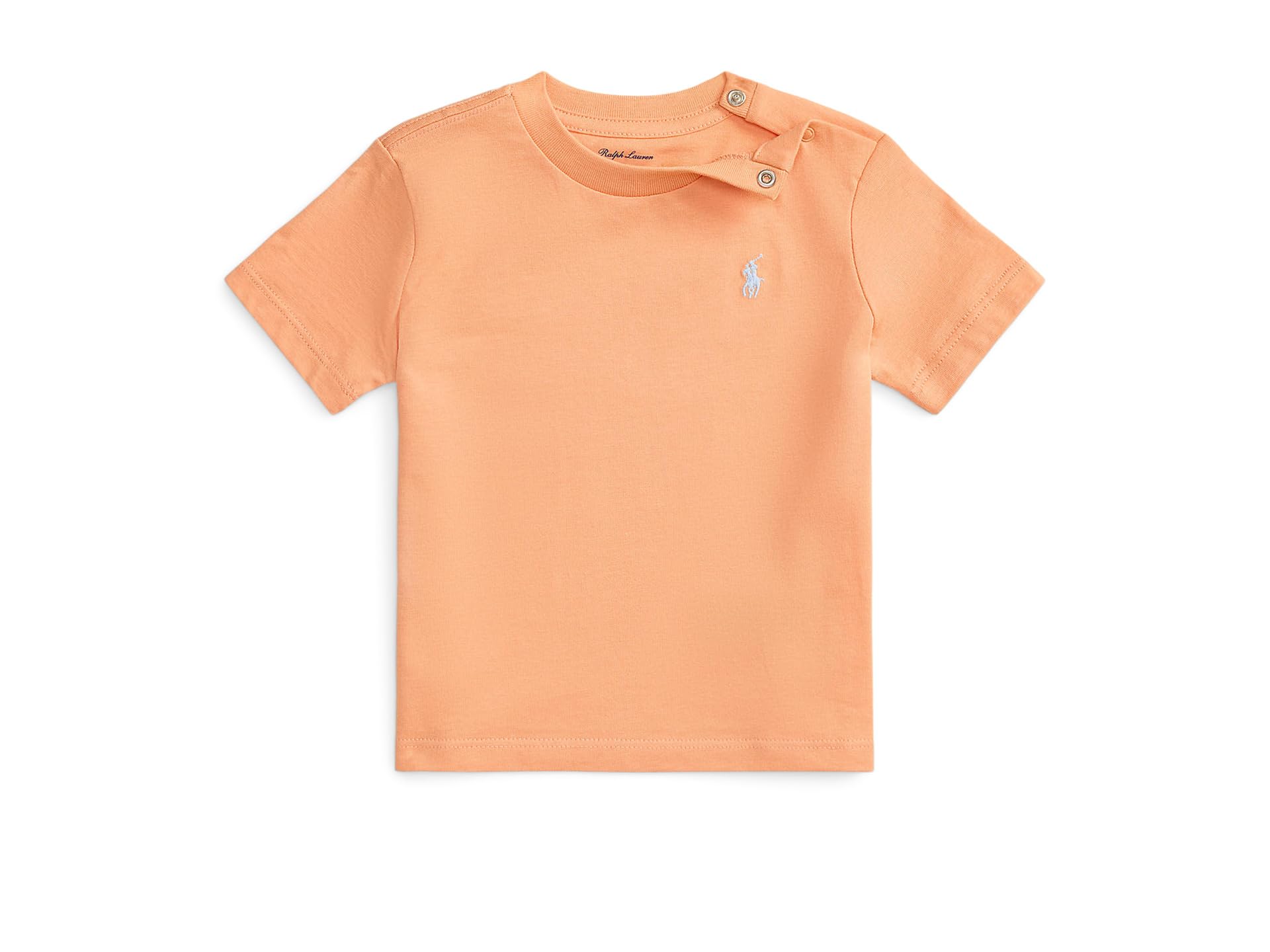 Cotton Jersey Crew Neck Tee (Infant/Toddler)