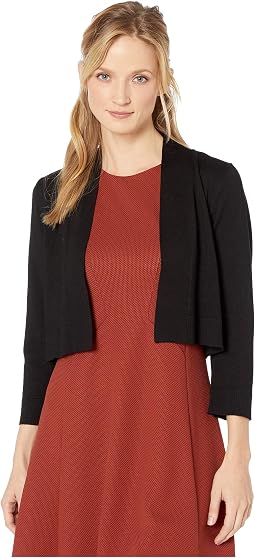 Solid Rayon Knit Shrug