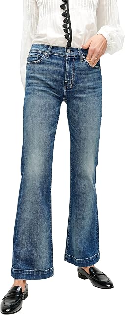 Jeans 7 For All Mankind светлый деним с эффектом потертости