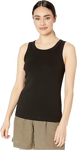Paloma 1x1 Cotton Wide Binding Tank Top