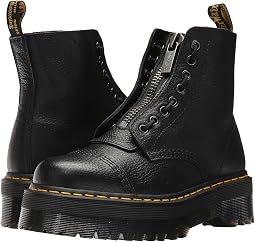Sinclair Milled Nappa Leather Platform Boots