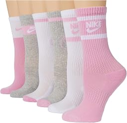 Everyday Cushion Socks 6-Pair Pack (Little Kid/Big Kid)