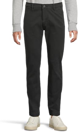 Mineral Black Stretch Twill