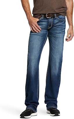M7 стрейчевые прямые джинсы Rocker Stackable в раскладку, цвет Summit
