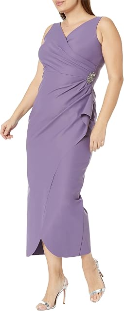 Long Slimming Sleeveless Sheath Dress
