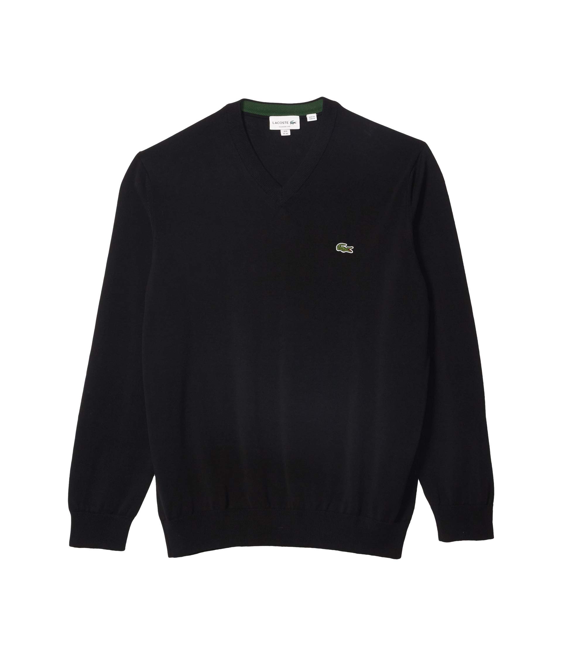 Long Sleeve Solid V-Neck Sweater