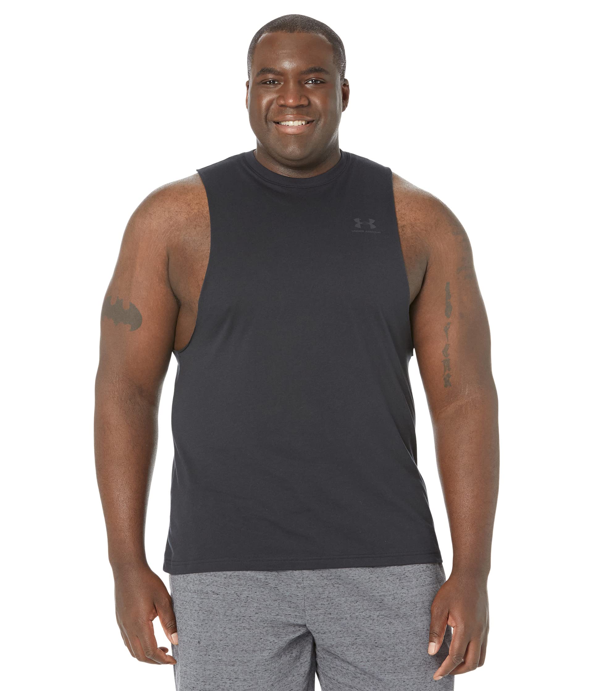 Left Chest Cutoff Tank