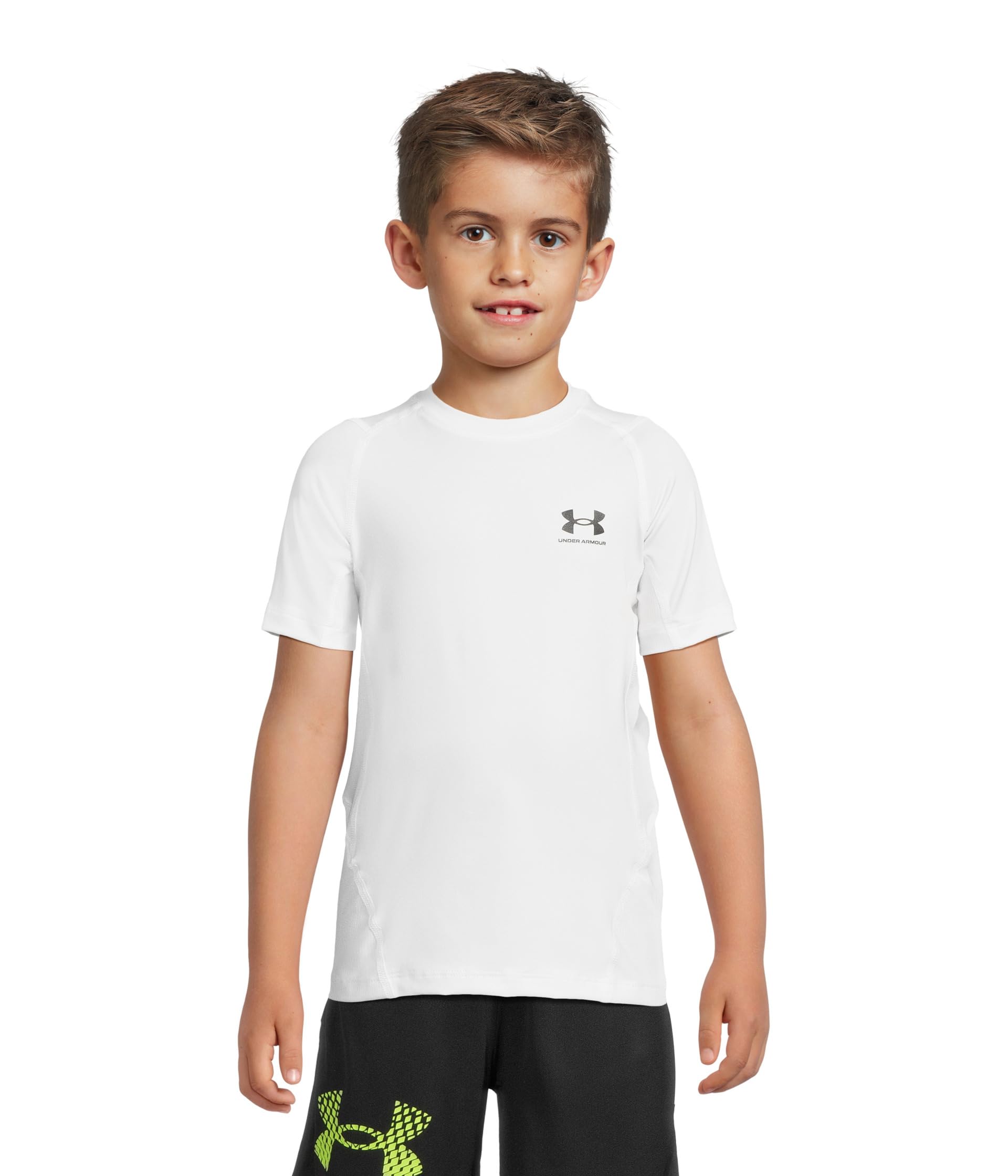 HeatGear® Armour Short Sleeve (Big Kid)