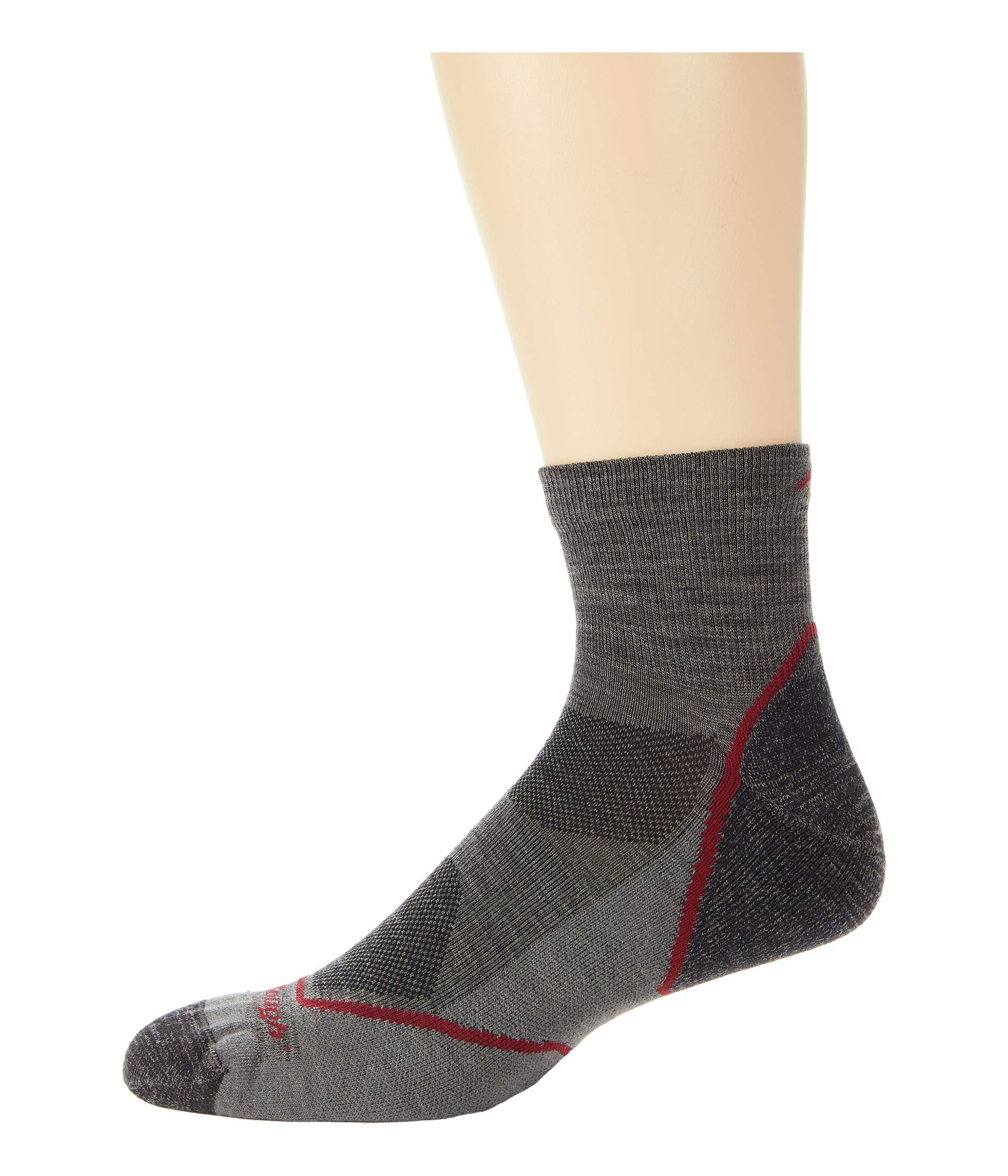 Легкие носки Light Hiker 1/4 с амортизацией