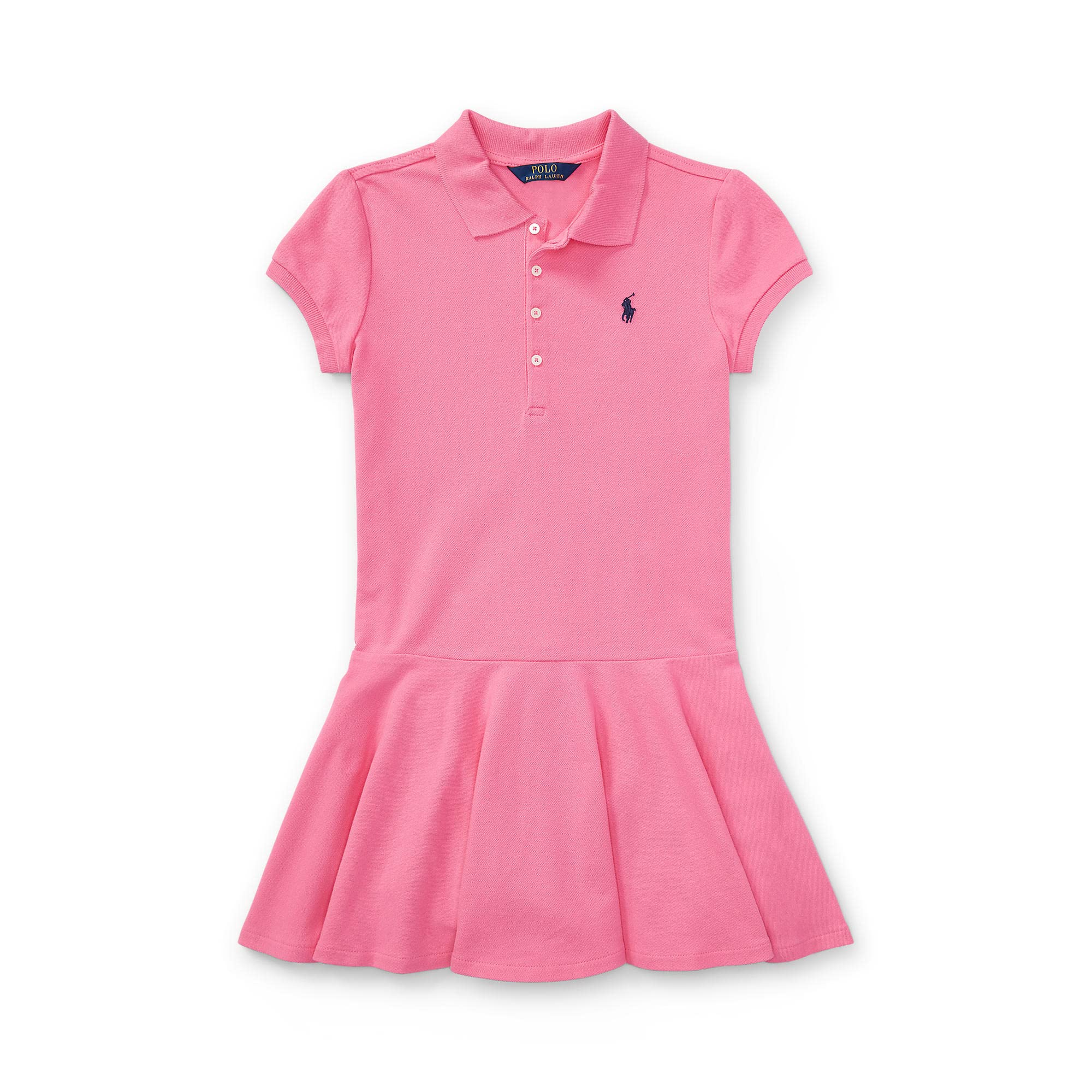 Short-Sleeve Polo Dress (Big Kids)