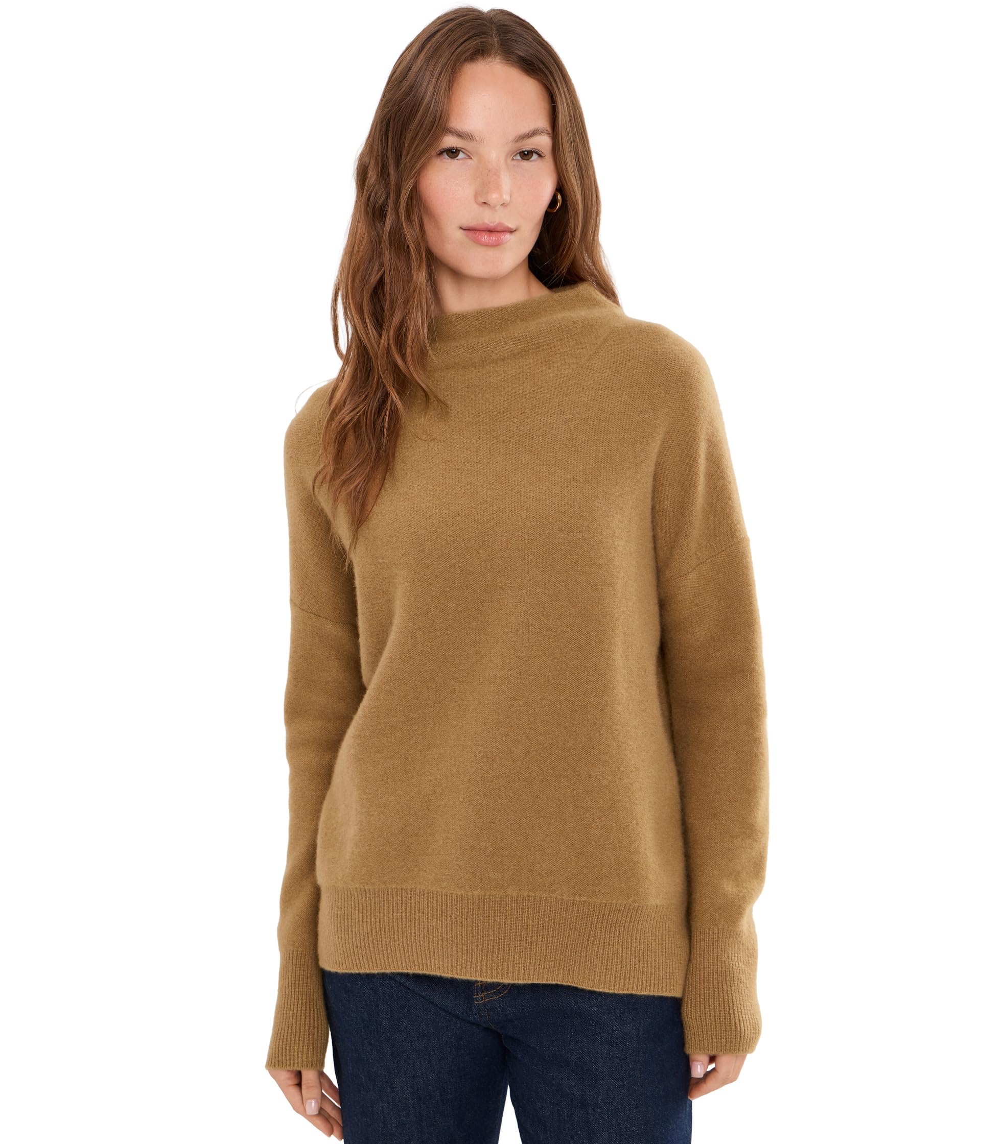 Boiled Funnel Neck Pullover