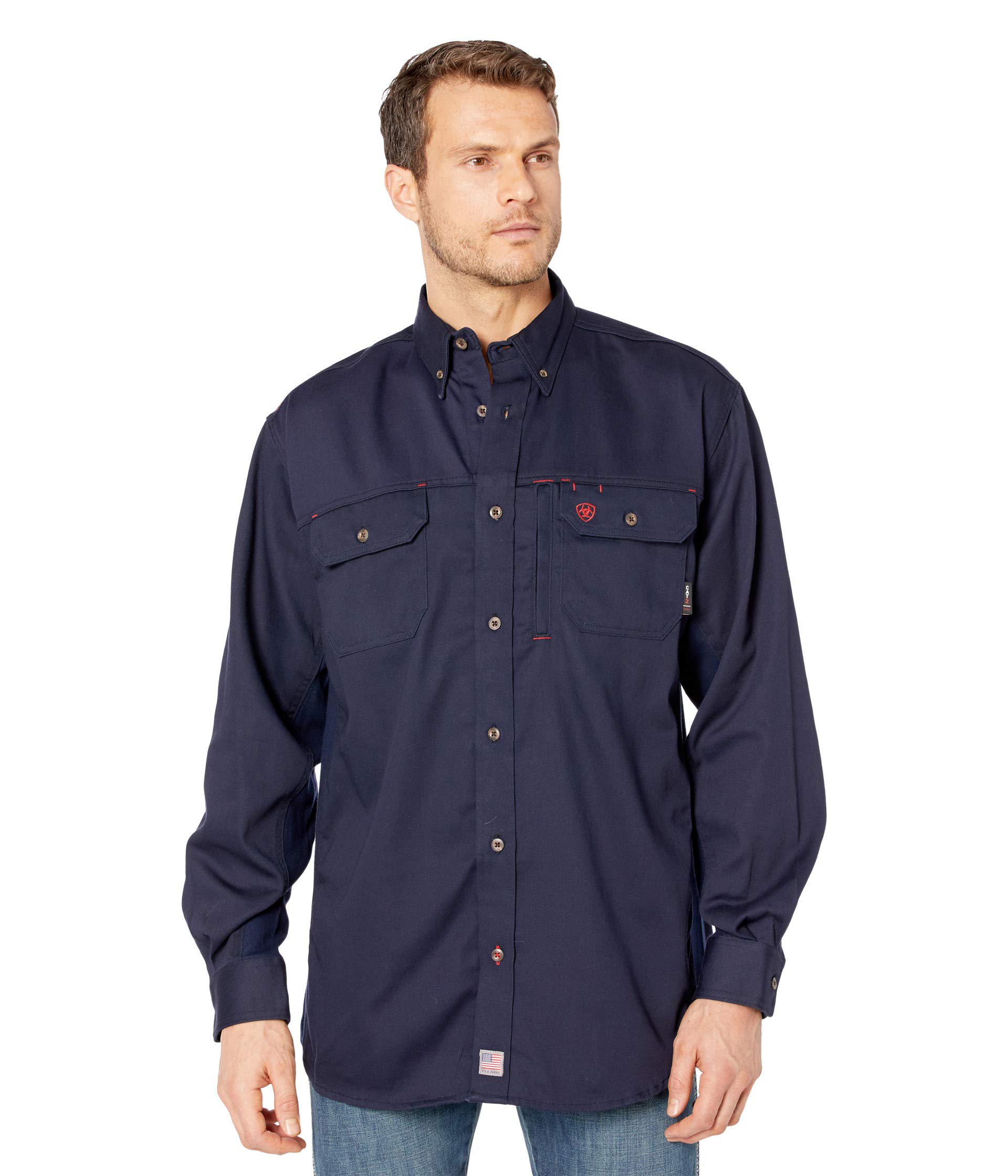 FR Solid Vent Long Sleeve Work Shirt