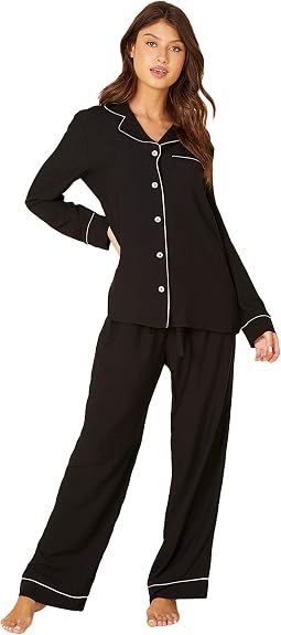 Комплект из топа и брюк Bella Relaxed Long Sleeve