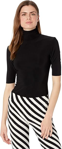Slim Fit Short Sleeve Turtle Top