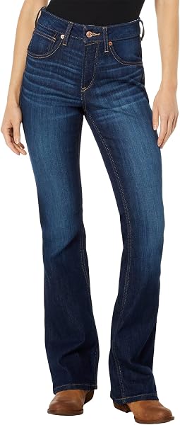Real High-Rise Ballary Bootcut Jeans