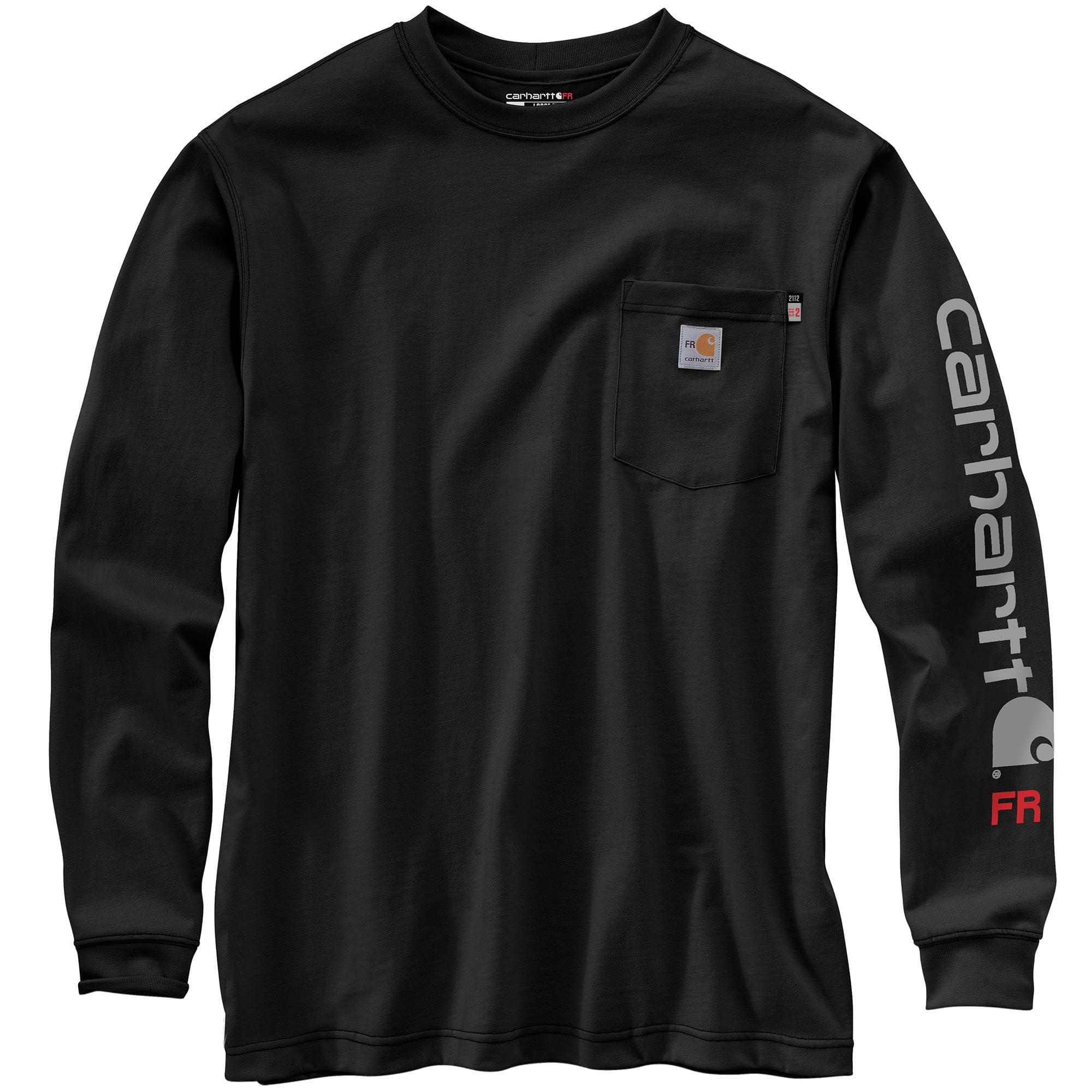 Flame Resistant Force Original Fit Midweight Long Sleeve Signature Sleeve Logo T-Shirt