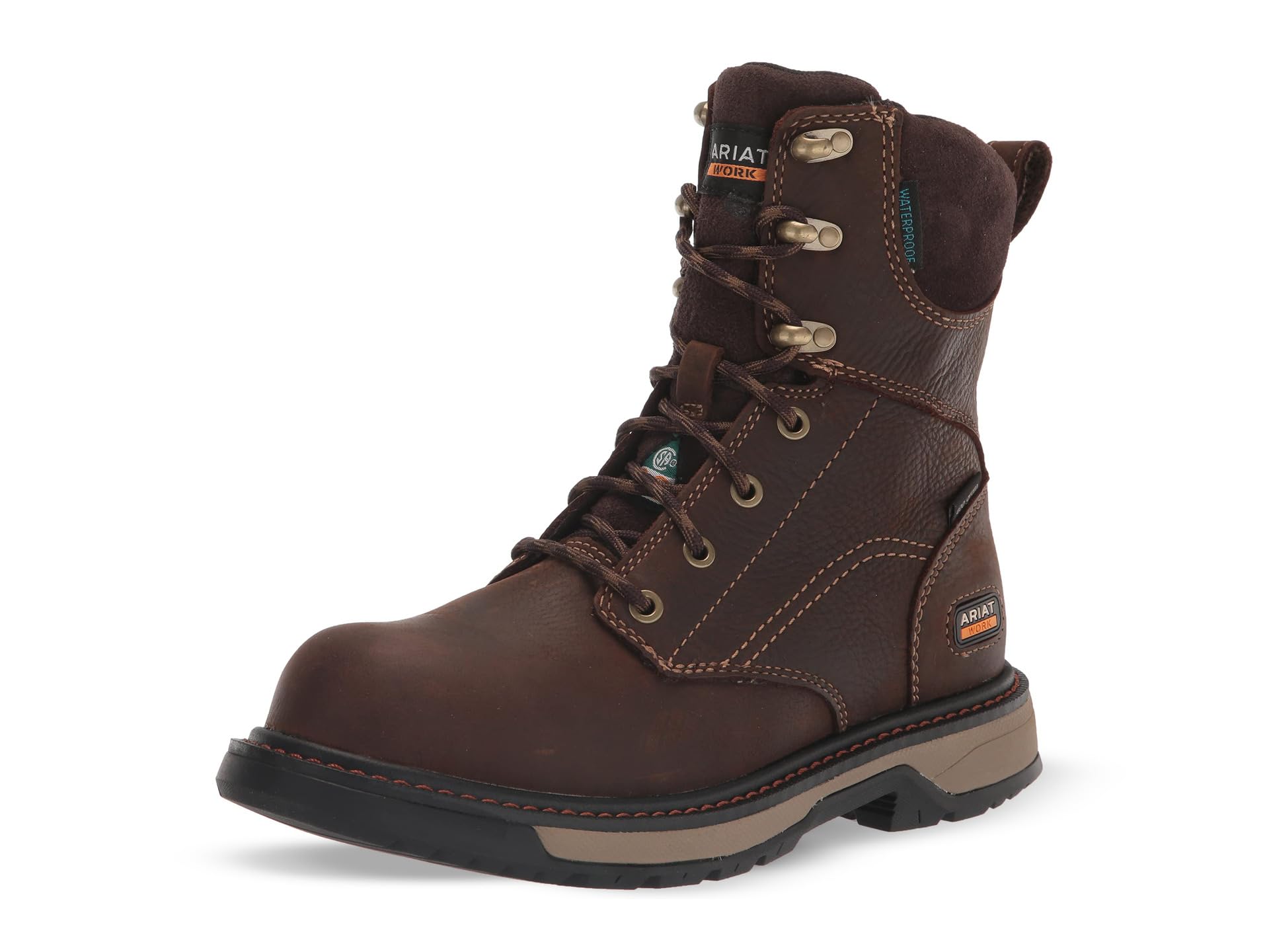 Рабочие ботинки Ariat Work Riveter 8" Csa Glacier Grip Waterproof 400g Composite Toe Work Boot