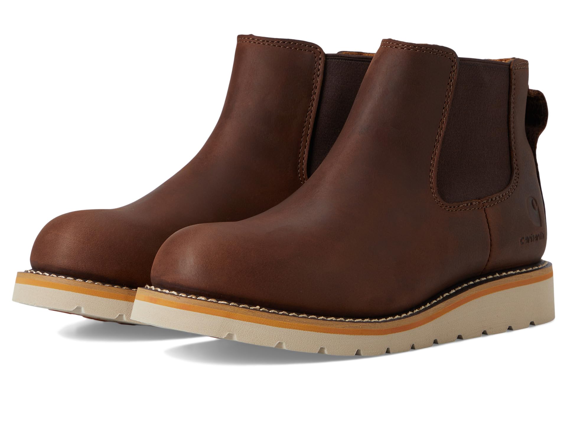 Wedge 5" Chelsea Boot Soft Toe