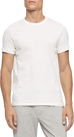Футболки с круглым вырезом из хлопка, 5 шт.