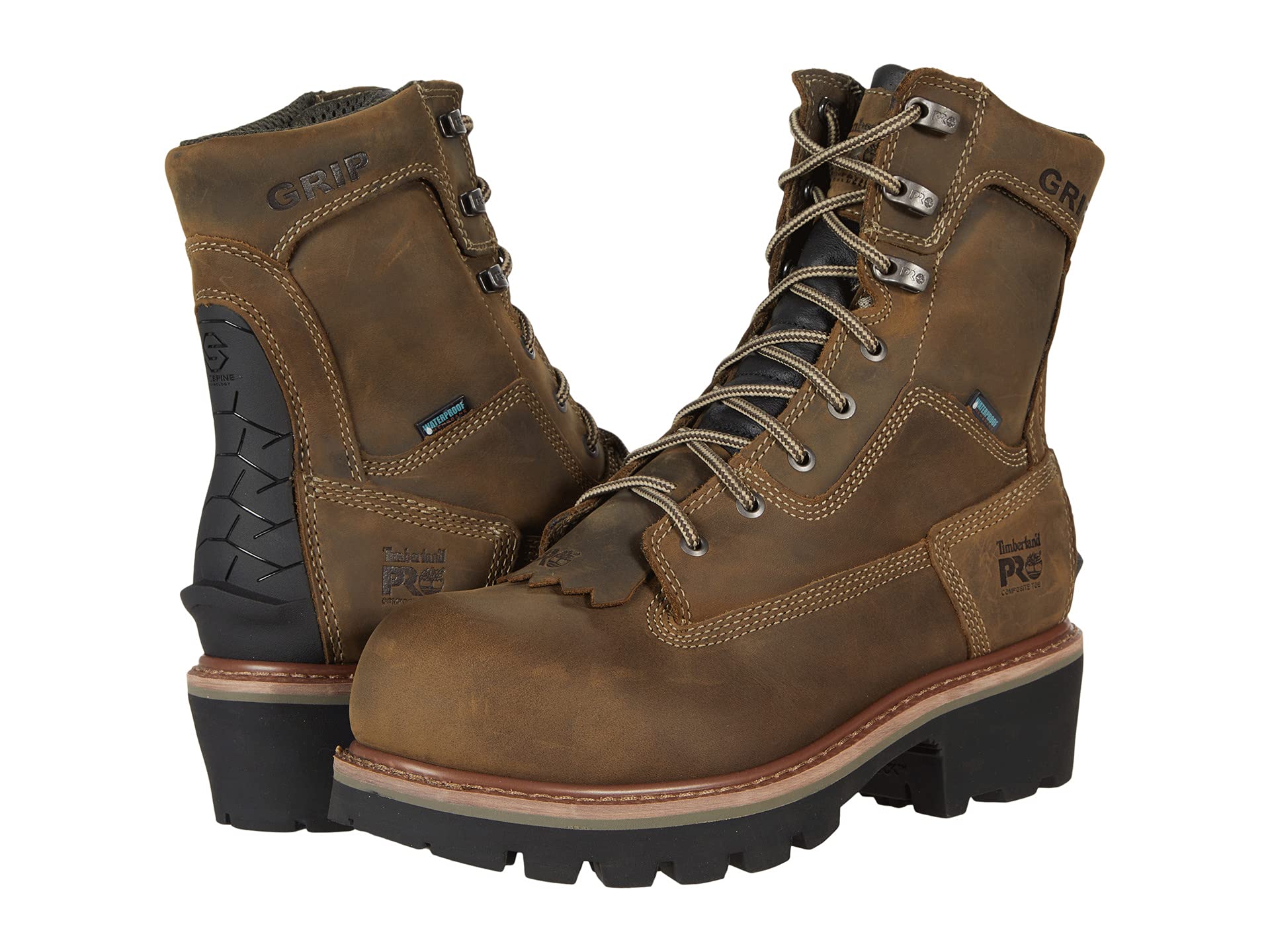 Водонепроницаемые ботинки Evergreen Logger 8" Composite Safety Toe Insulated Waterproof