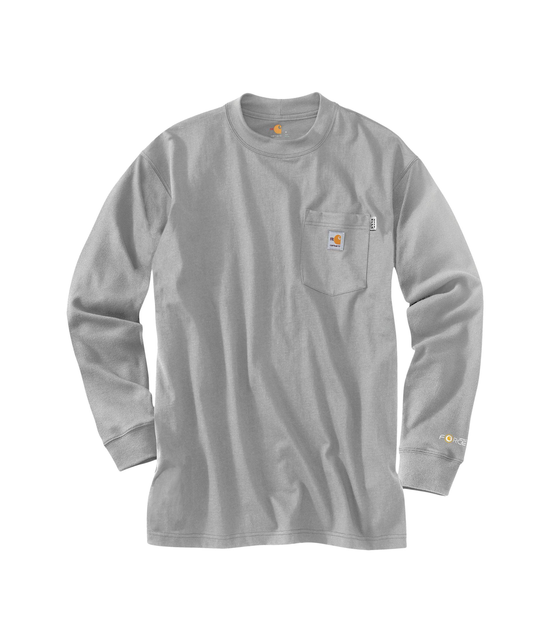 Мужская длинная футболка из огнестойкого хлопка Big & Tall Flame-Resistant Force® Cotton Long Sleeve T-Shirt