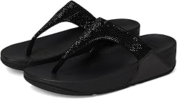 Lulu Crystal Embellished Toe-Post Sandals