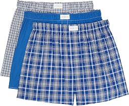 Cotton Classics Woven Boxer 3-Pack