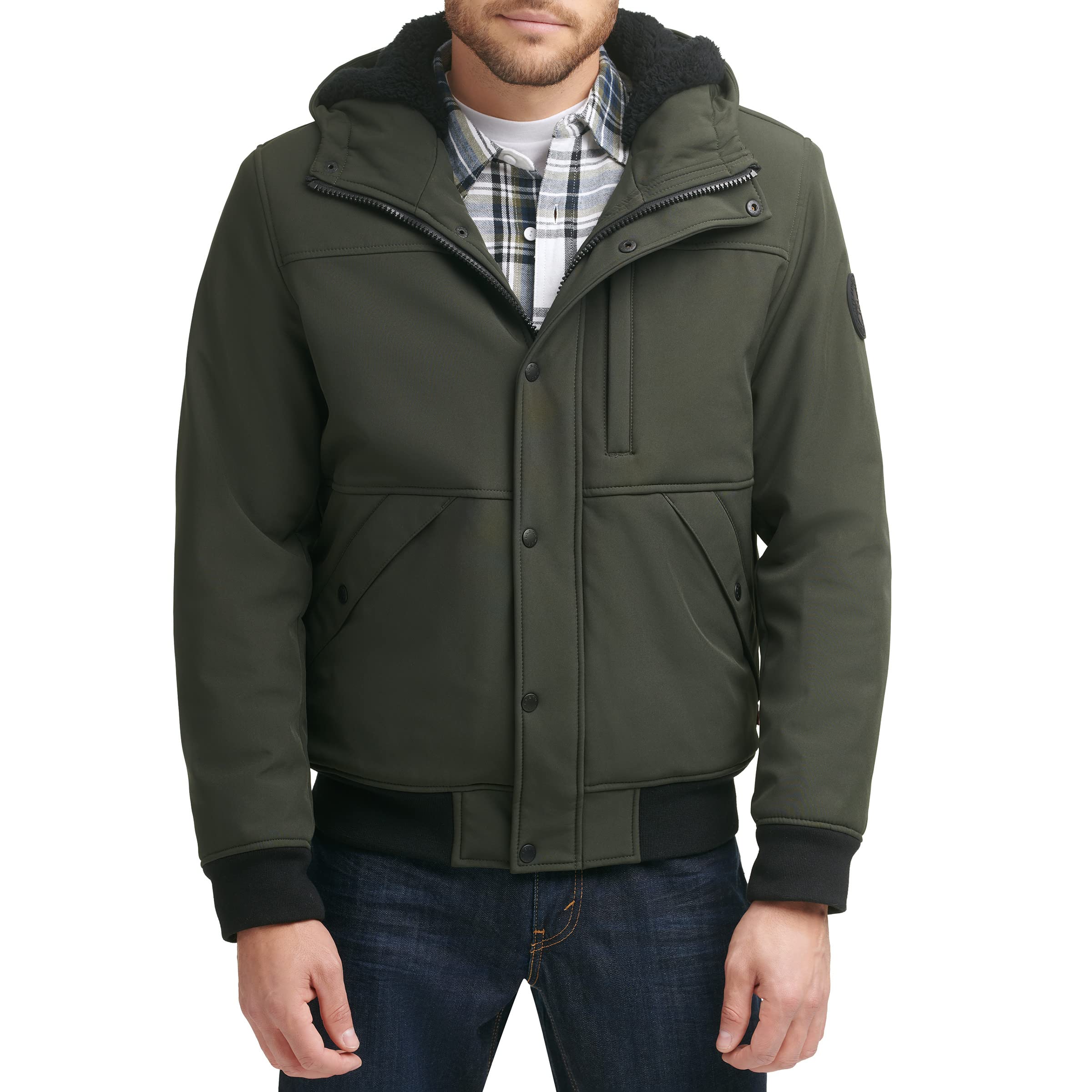 Softshell with Sherpa Lining and Hood