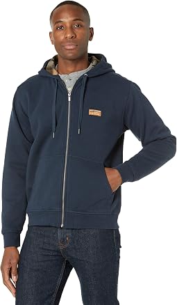 Katahdin Iron Works Sweatshirt Flannel Lined Hooded Regular