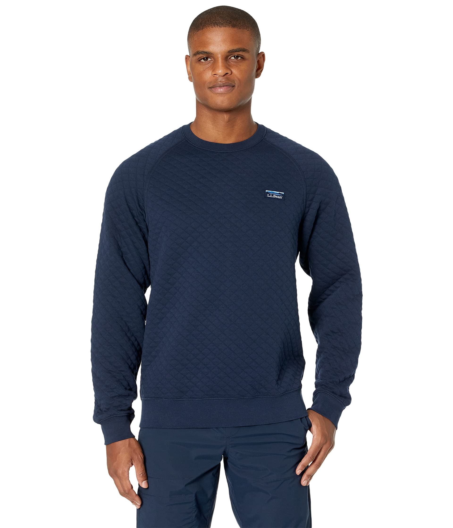 Quilted Crew Neck Regular