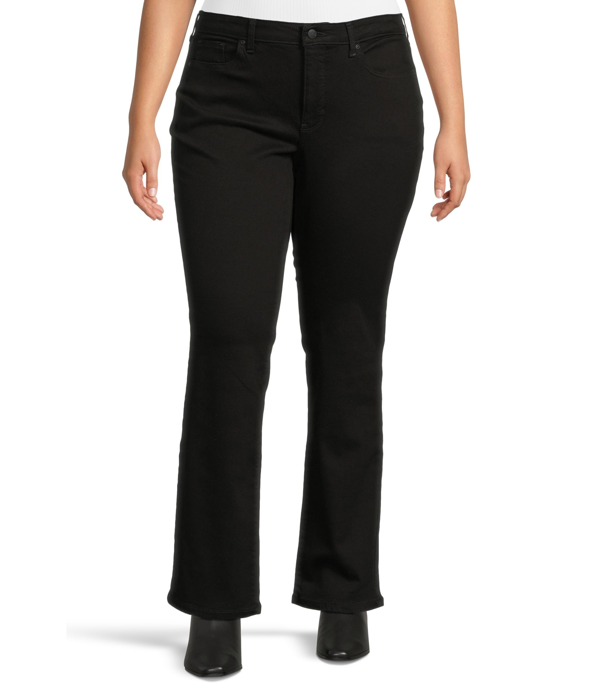 Джинсы Plus Size Barbara Bootcut in Black