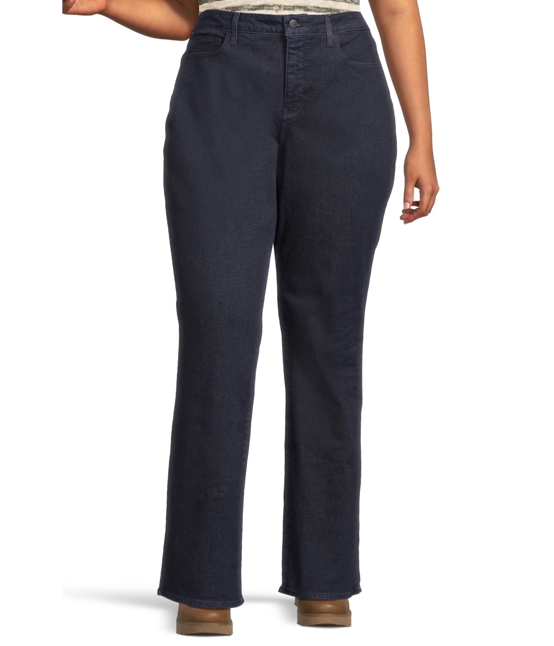 Plus Size Barbara Bootcut in Rinse