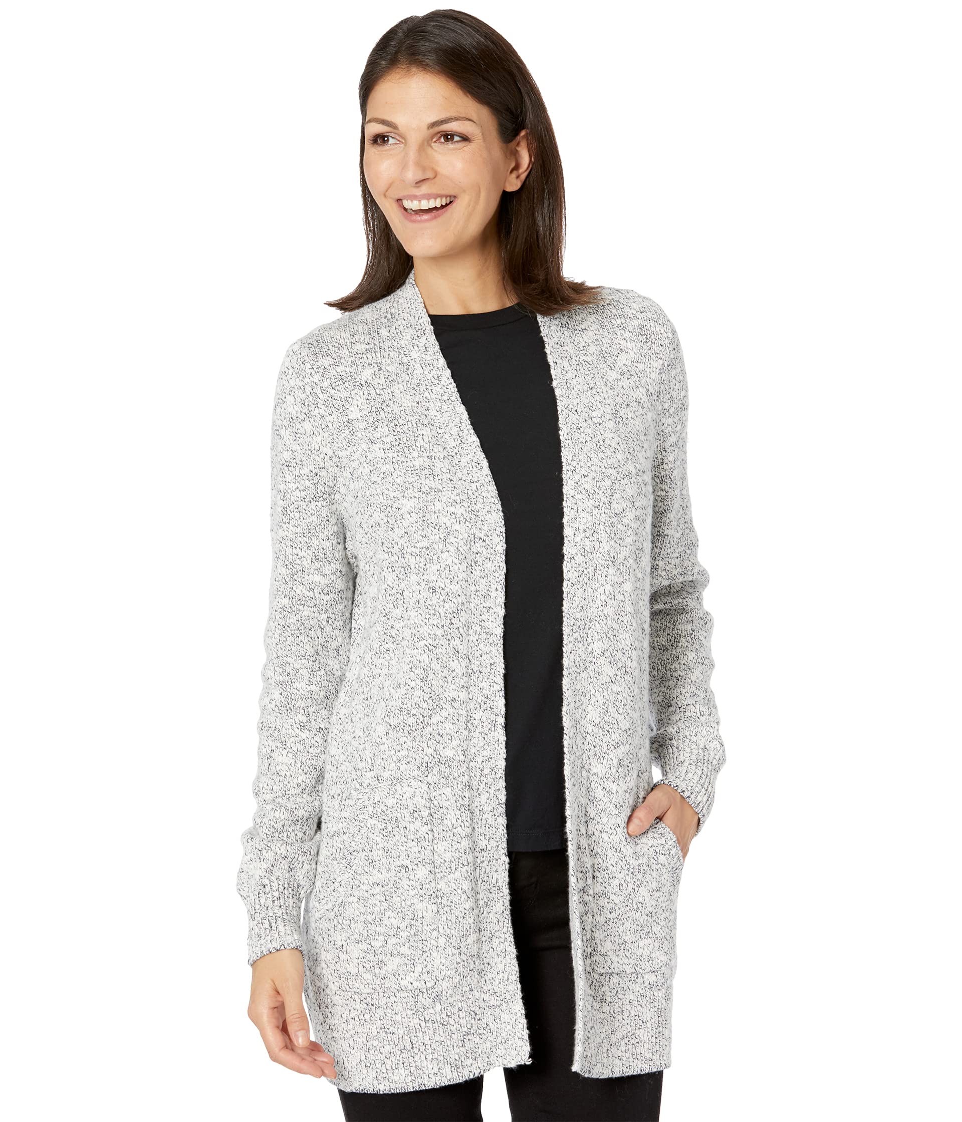 Cotton Ragg Sweaters Open Cardigan
