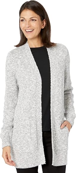 Cotton Ragg Sweaters Open Cardigan
