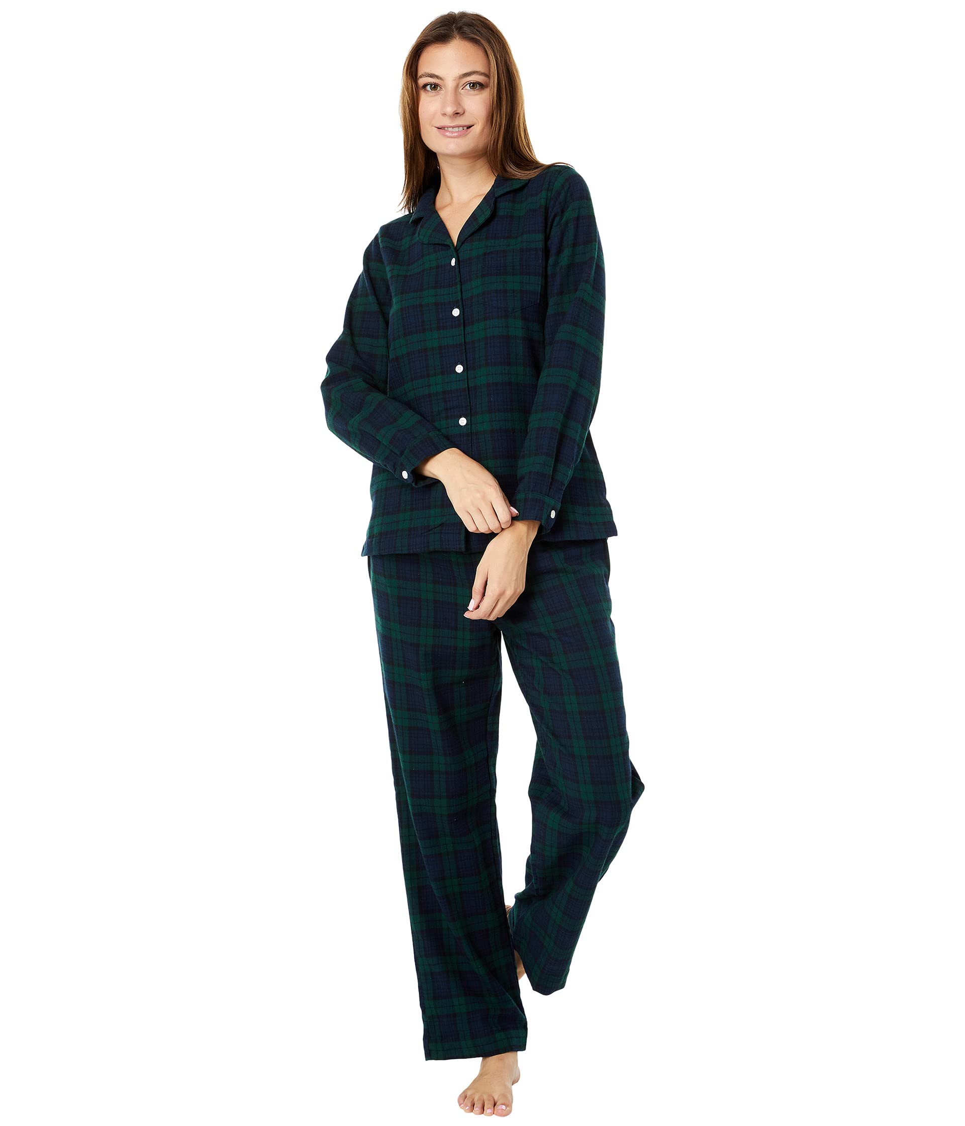 Scotch Plaid Flannel Pajamas Plaid