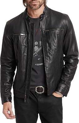 Куртка с воротником-стойкой BRANDO BAND COLLAR JACKET