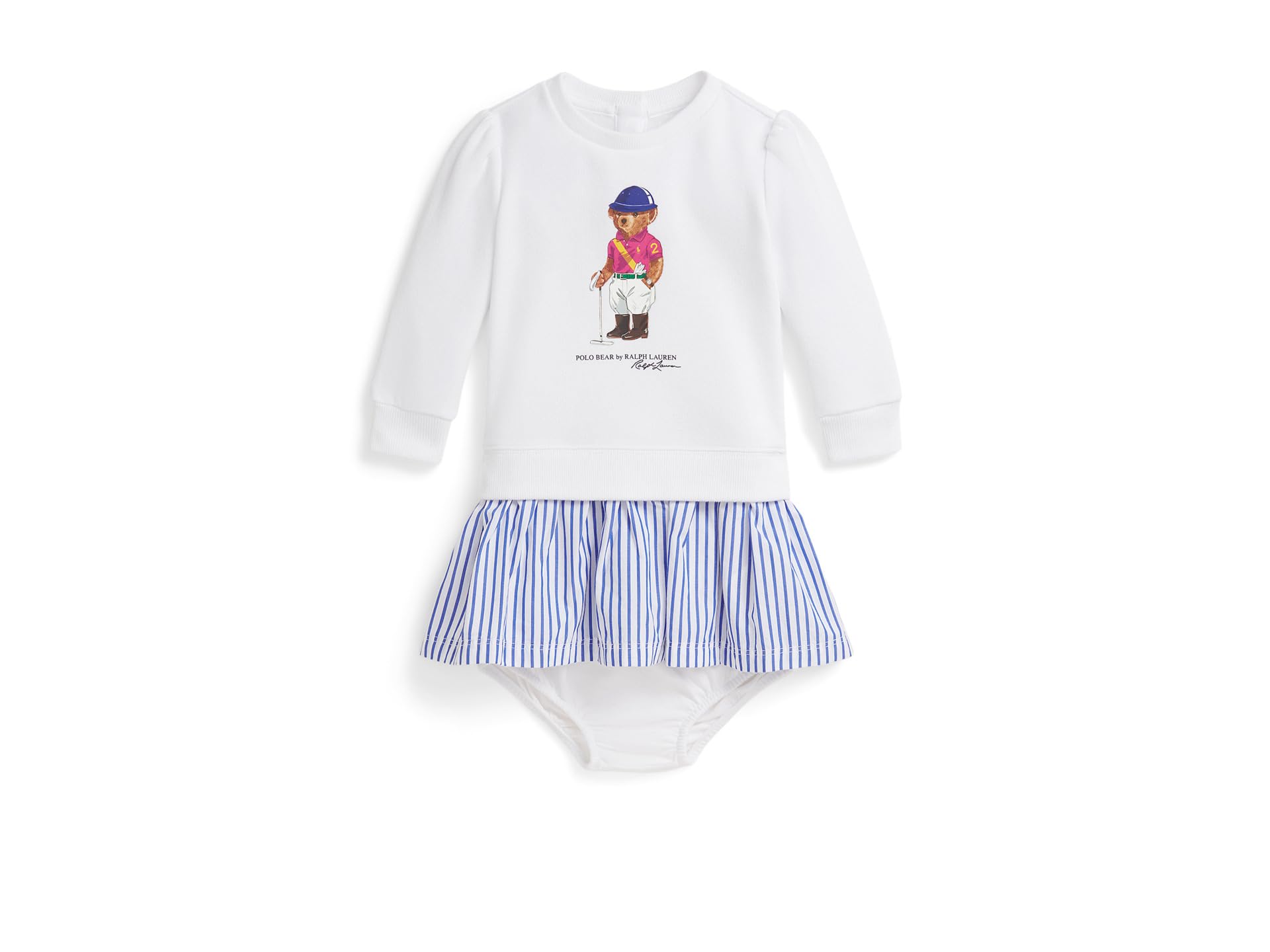Платье и шортики Polo Bear из флиса (для младенцев)