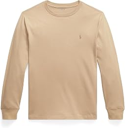 Cotton Jersey Long Sleeve Tee (старший ребенок)