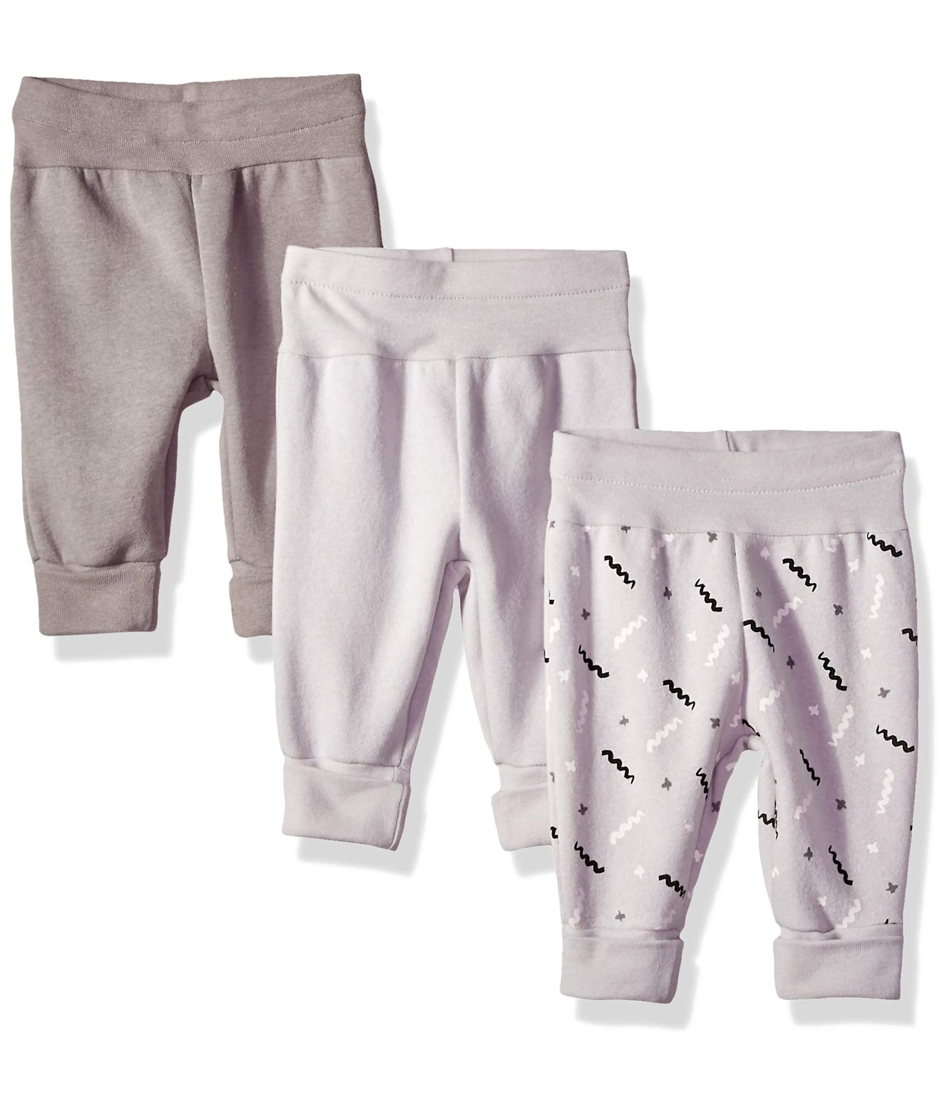 Джоггеры из флиса с регулируемой посадкой Baby Flexy 3 Pack Adjustable Fit Fleece Joggers