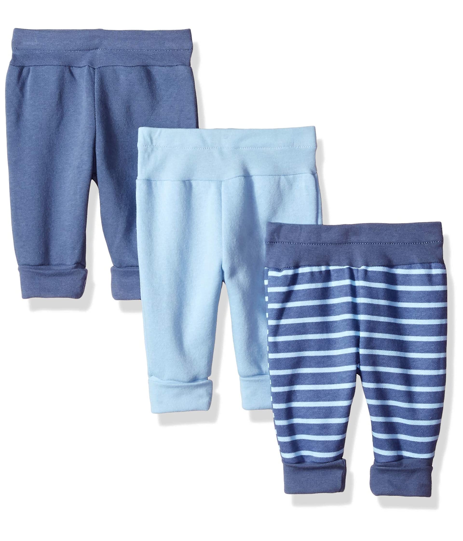 Baby Flexy 3 Pack Adjustable Fit Fleece Joggers