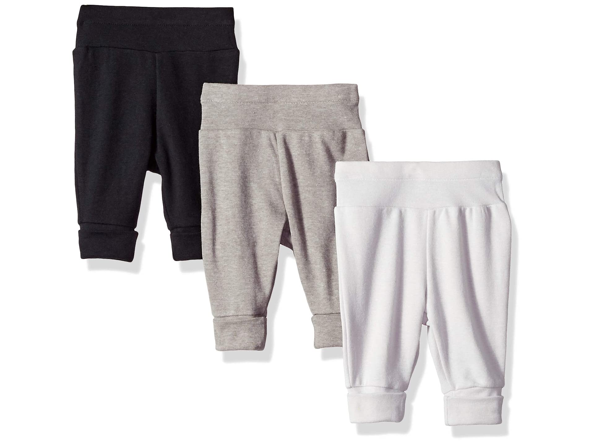 Baby Flexy 3 Pack Adjustable Fit Knit Jogger Pants