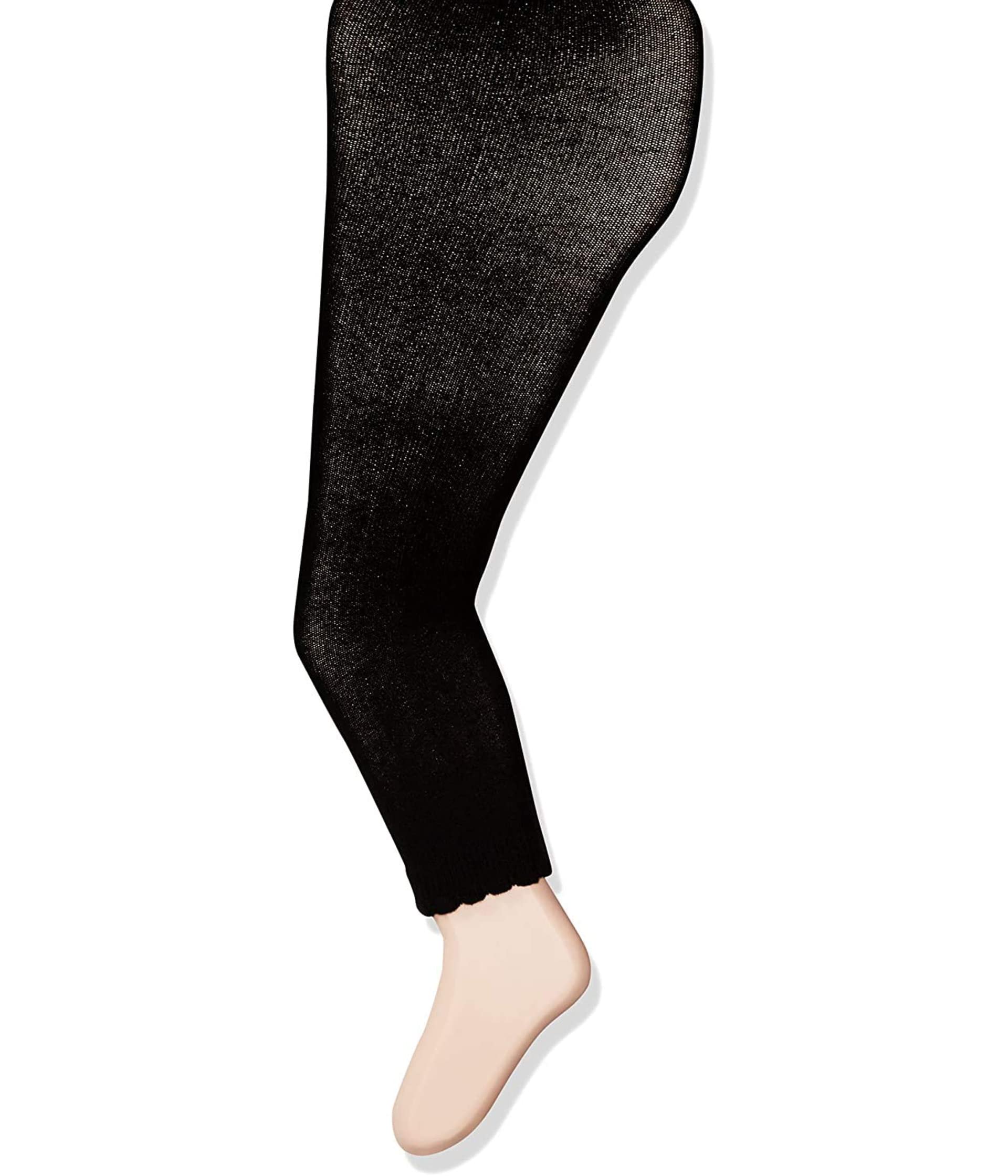 Детские колготки Girls' Little Cotton Footless with Scalloped Edge