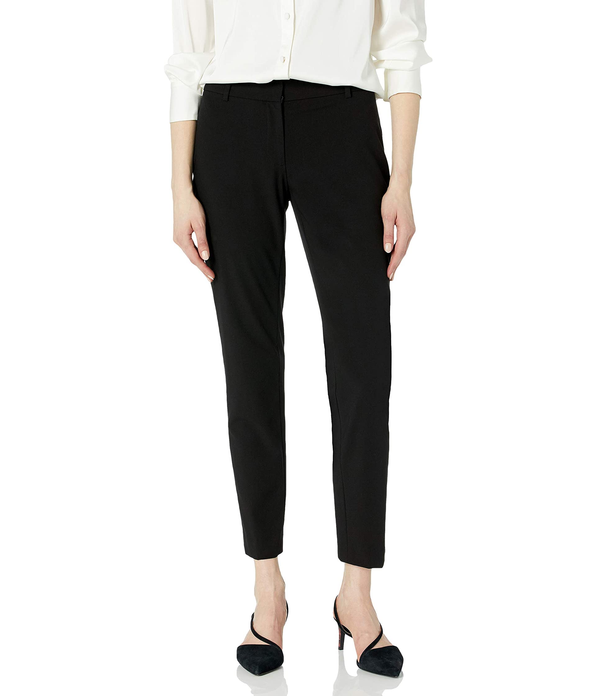 Брюки костюмные slim-fit