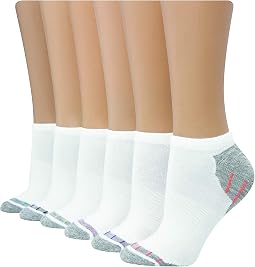 Women's 6-Pair Comfort Fit No Show Socks